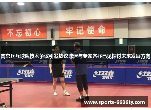 南京乒乓球队技术争议引发热议球迷与专家各抒己见探讨未来发展方向